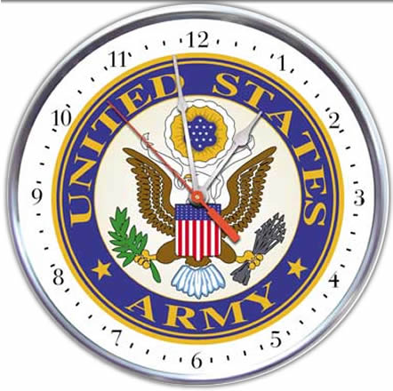 United States Army Collectible Wall Clock